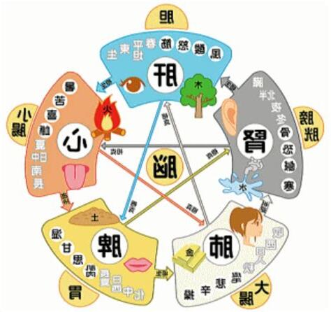 口 五行